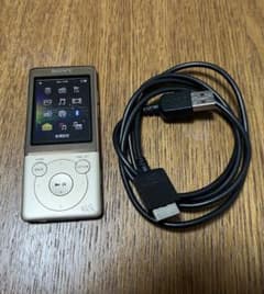 SONY Walkman NW-S775 本体 ゴールド 16GB 専用ケーブルのサムネイル