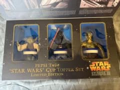 PEPSI Twist STAR WARS 限定版 カップトッパー3体セット - メルカリ