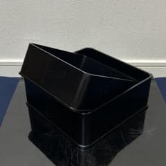 一閑塗神折敷一双　茶道具懐石茶箱鵬雲斎坐忘斎淡々斎即中斎茶碗香合棗水指茶杓而妙斎 一閑塗神折敷一双 茶道具懐石茶箱鵬雲斎坐忘斎淡々斎即中斎茶碗香合棗