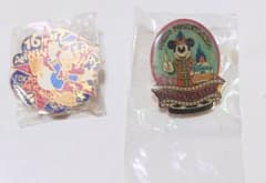 東京ディズニーランド 16周年 17周年 ピンバッジ セット - メルカリ