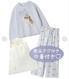 新品タグ付き】ジェラートピケ シーズー柄プルオーバー+ロングパンツ