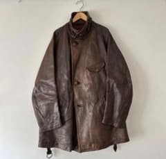 30s40s french militaryアビエーターコート　モールスキン m20622803689_1.jpg?1769820180