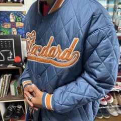 Standard キルティングスタジャン 青のサムネイル
