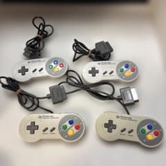 ◯スーパーファミコン コントローラー4つ ジャンク - メルカリ