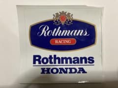 Rothmans HONDA 記念ステッカーのサムネイル