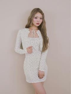 【完売品】Darich フローラルカットカーディガン WHTのサムネイル