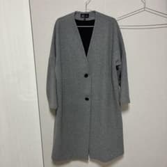 trf collection グレー ロングコート S-Mのサムネイル