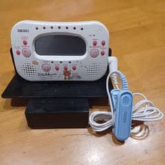 Rilakkuma tuner, tuner microphone, and tuner stand for music stand.