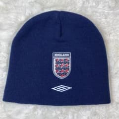 UMBRO アンブロ　ニット帽　イングランド代表　 ネイビー　レア