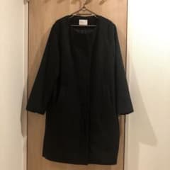 ☆ハニーズ　ノーカラーロングコート☆のサムネイル