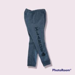 X-LARGE キッズ120　裏起毛パンツのサムネイル