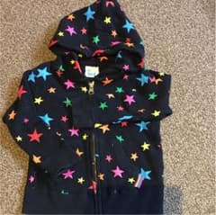 パーカー 星柄 90のサムネイル
