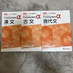 高校 トレーニングノートα 現代文•古文•漢文のサムネイル