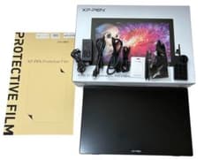 XP-PEN Artist 22 セカンド、左手デバイス替え芯フィルム等おまけ