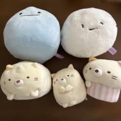 스미코구라시 봉제인형 5점 세트