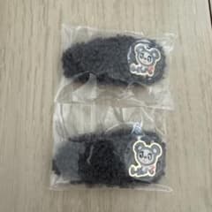 エニマイくじ エンジェルブルー ボアヘアクリップ 2個セットのサムネイル