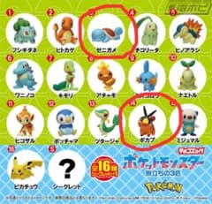 チョコエッグ ポケモン 旅立ちの3匹 ゼニガメ ポカブ セット売り