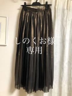メタリックプリーツスカートのサムネイル