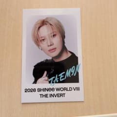 SHINee 2026 WORLD VIII ランダムフォト テミン - メルカリ