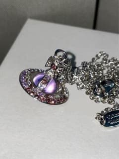 Vivienne Westwood ネックレス ライト紫 Mサイズ - メルカリ