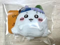 ちいかわパーク ミニマスコットキーリング おばけなハチワレ ハロウィンのサムネイル