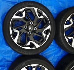 大*仁様 ホンダ N-BOXカスタム 純正15インチ ホイール2本セット 中古品 N-BOX カスタム JF1/2 ツートンカラースタイル G・ターボL