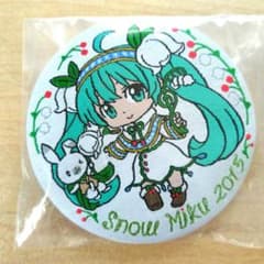 Snow Miku 2015 캔 배지
