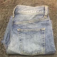 gu ハイウエストストレートジーンズのサムネイル