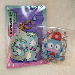 サンリオ どろろん夜光アクリルキーホルダー キラぷるステッカー　ハンギョドンのサムネイル