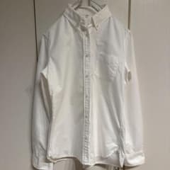 無印良品　ホワイト　長袖シャツ　Мサイズ　綿100%　レディースのサムネイル