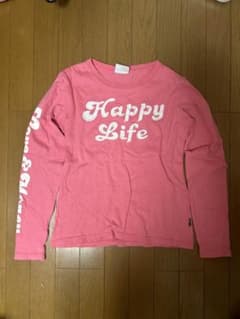 長袖カットソー ピンクのサムネイル