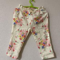 Ｔエフ様専用　花柄スエットパンツベビーギャップ  80のサムネイル
