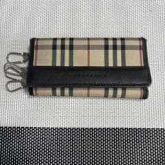 BURBERRY キーケース ノバチェック 4連 - メルカリ