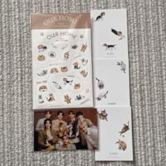 wayv 威神V ポストカード＋ステッカー セット Our Home 公式のサムネイル