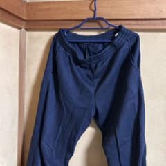 Holiday メンズ スウェットパンツ L 紺 ネイビー 金ボタン 古着のサムネイル