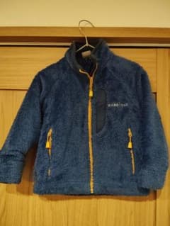 mont-bell フリースジャケット 100cm 青のサムネイル