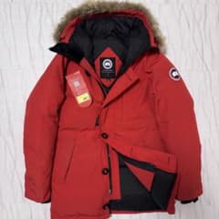 L相当✨カナダグース ジャスパーパーカー ダウンジャケット 赤 