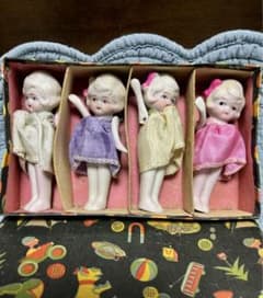 ★アンティークビスクドール ★オキュパイドジャパン★ミニョネット★