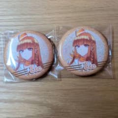 カラフルピーチえとダイナー缶バッジのサムネイル