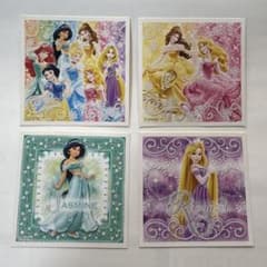 ディズニー プリンセス シール 4枚セットのサムネイル