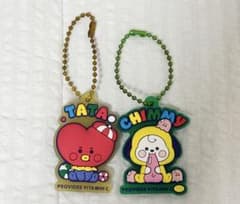 公式　BT21 ミニキーホルダー　CHIMMY&TATAのサムネイル