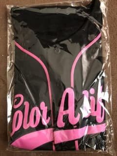AAA　ベースボールシャツ桃のサムネイル