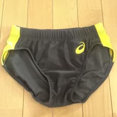 asics 陸上用ブルマ Sサイズ 黒/黄のサムネイル