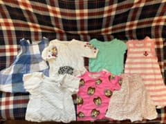 ベビー服女の子80 7点セットのサムネイル