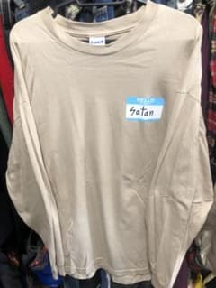 fuct hello my name is satan ロングtシャツのサムネイル