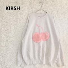 KIRSH 킬시 스웨트 빅 체리 보어 트레이너 한국