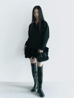 ✨即購入OK✨【新品】HIAND ニーハイブーツ 黒 22.5 完売品 - メルカリ