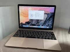 【週末限定価格】Gold MacBook 2015 Retinaのサムネイル