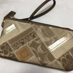 美品 COACH コーチ リストレット  ポーチのサムネイル