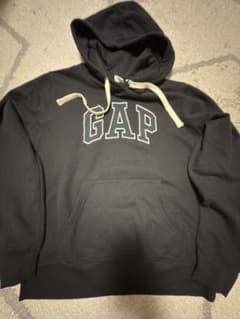 OLD GAP 00s ブラック パーカー XSのサムネイル